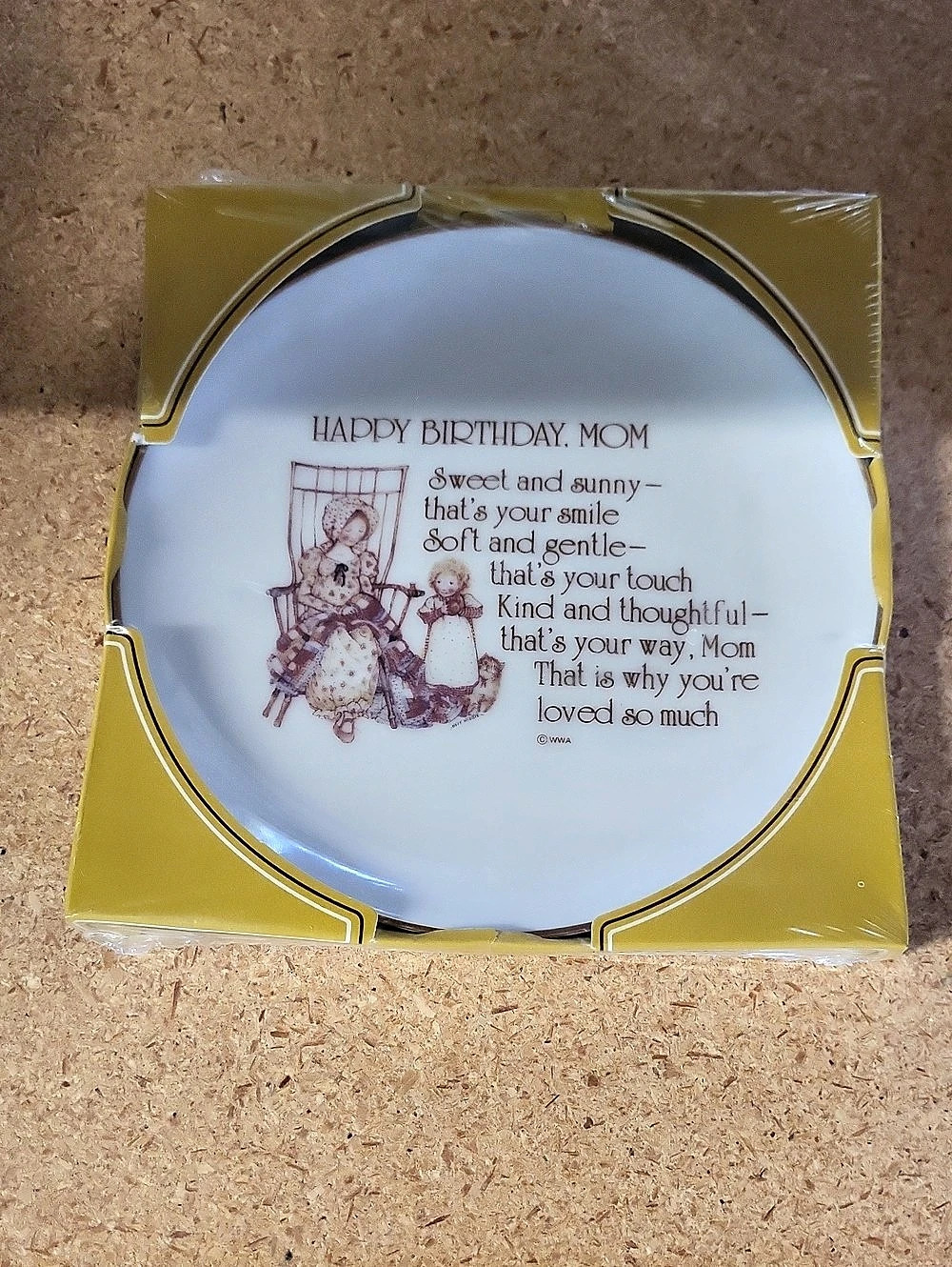 Lasting Memories Happy Birthday Mom Collector Plate